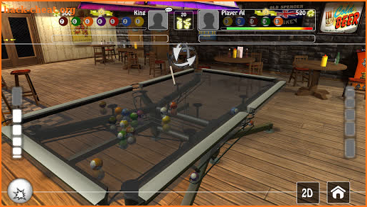 8 Ball Billiards King : 8/9 ball pool 3D / 2D screenshot
