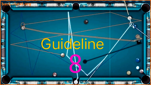 8 Ball Guidelines Pool Hacku screenshot