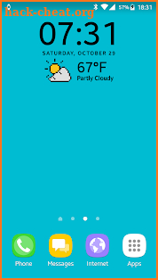 8-Bit Pixel Art theme for Chronus Weather Icons screenshot