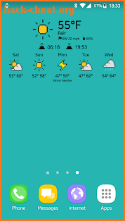 8-Bit Pixel Art theme for Chronus Weather Icons screenshot