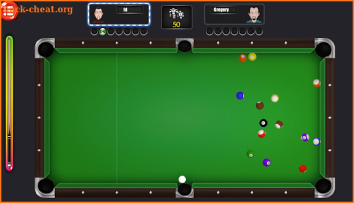 8 Pool Ball Online Strike screenshot