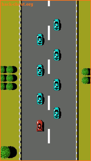 80's Classic Road Fighter Game screenshot