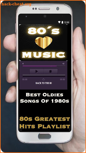 80s music screenshot