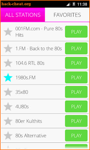 80s Music Radio Pro screenshot