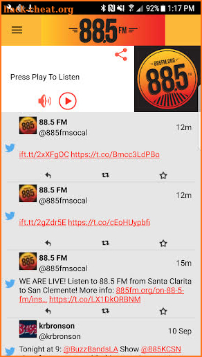 88.5 FM So Cal screenshot