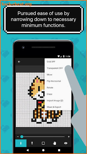8bit Painter - Pixel Art Drawing App screenshot