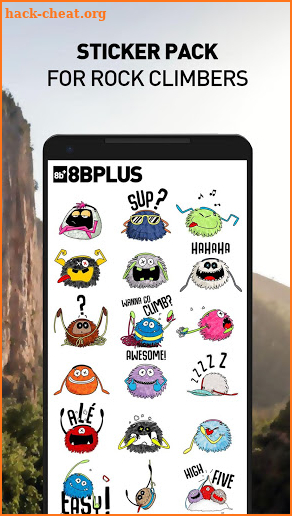 8BPLUS Stickers screenshot