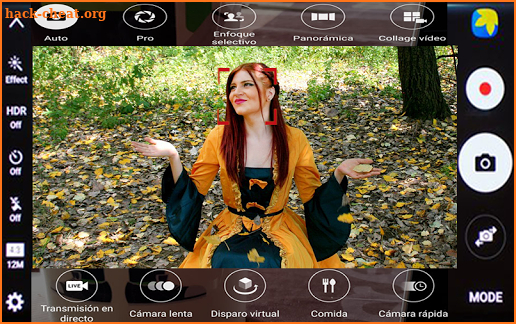 8K HD Video camera screenshot