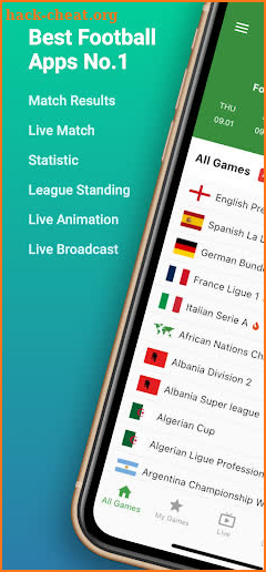 8Xbetscore - Live football screenshot
