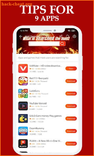 9 App Mobile Guide 2021 screenshot