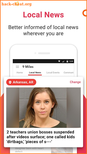 9 Miles - better informed on everything local screenshot