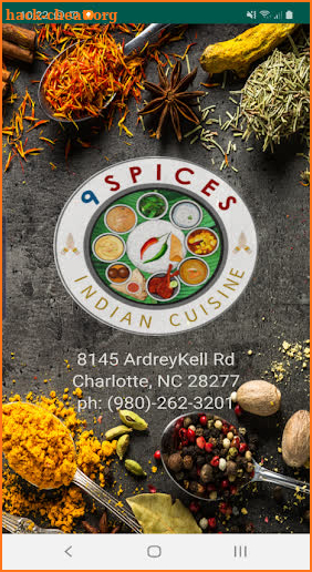 9 Spices Indian Cuisine screenshot