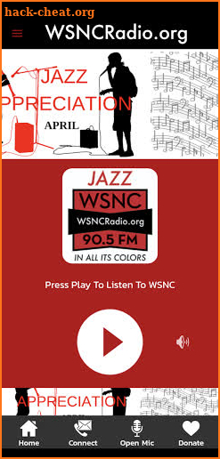 90.5 WSNC-FM Winston-Salem State University Radio screenshot
