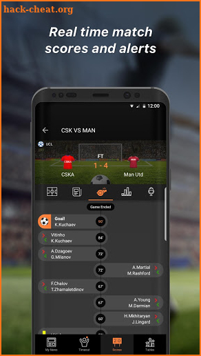 90min - Live Soccer News App screenshot