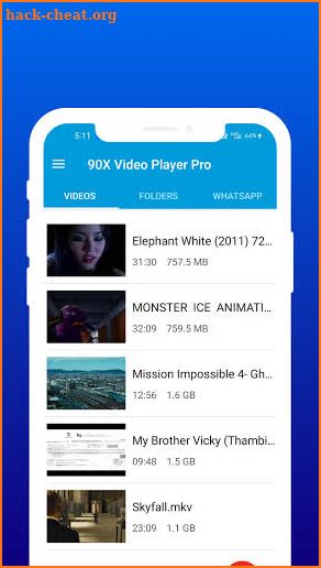 90X Video Player Pro screenshot