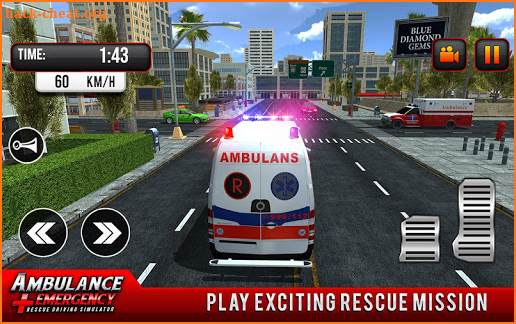 911 Ambulance City Rescue: Emergency Driving Game screenshot