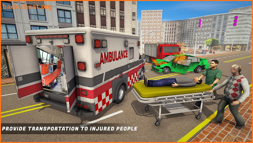 911 Ambulance Rescue Driver screenshot