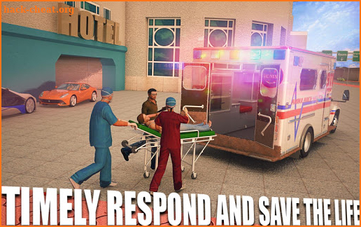 911 Ambulance Rescue Emergency Driving screenshot