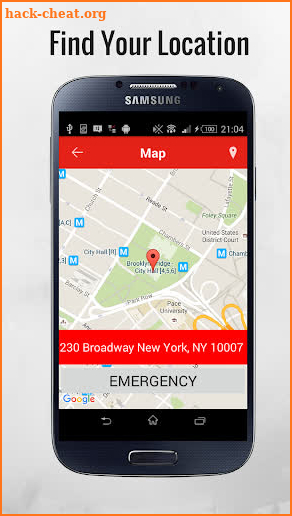 911 Emergency Call screenshot