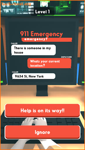 911 Emergency Dispatcher Helper screenshot