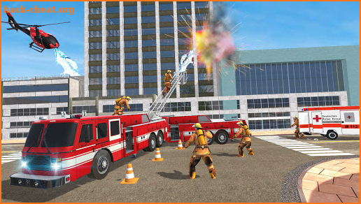 911 Emergency Game - Firefighter Ambulance Rescue screenshot