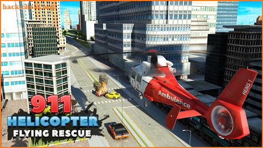 911 Helicopter Flying Rescue City Simulator screenshot