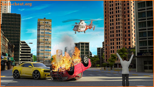 911 Helicopter Flying Rescue City Simulator screenshot