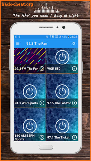 92.3 The Fan Cleveland Sport App screenshot