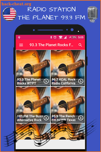 93.3 The Planet Rocks WTPT Fm North Carolina Radio screenshot