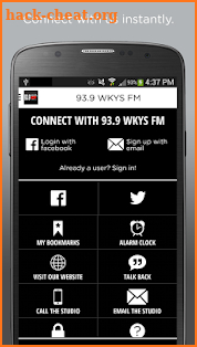 93.9 WKYS FM screenshot