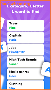 94 Seconds - Categories Game screenshot