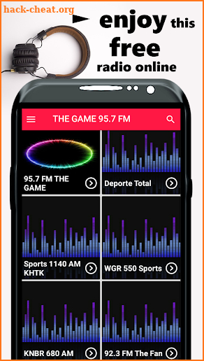 95.7 FM Sports Radio The Game 95.7 Radio Online screenshot