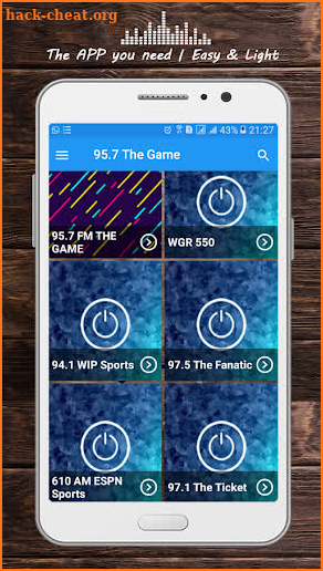 95.7 Fm The Game Sports Radio App screenshot