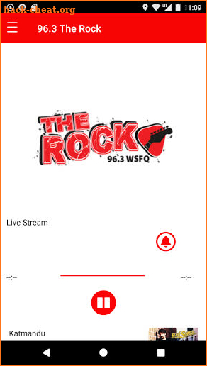 96.3 The Rock screenshot
