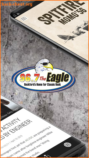 96.7 The Eagle - Classic Rock - Rockford (WKGL) screenshot
