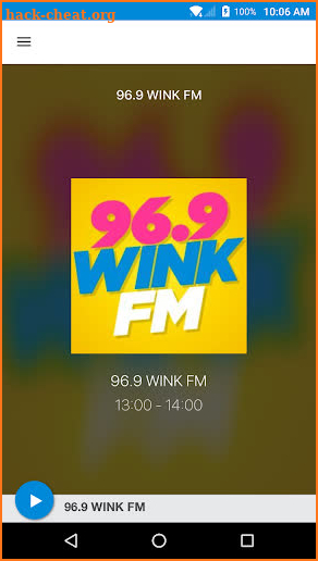 96.9 WINK FM screenshot