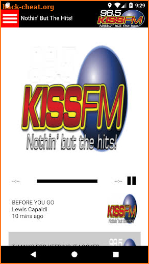 98.5 Kiss FM screenshot