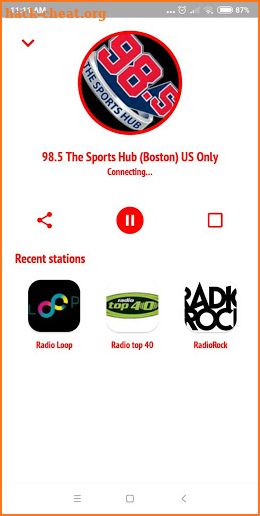 98.5 The Sports Hub Boston Radio Free screenshot