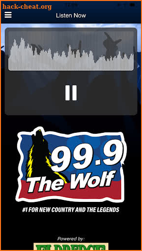 99.9 THE WOLF screenshot