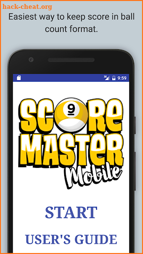 9Ball ScoreMaster screenshot