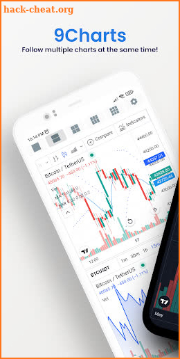 9Charts: stocks, trading screenshot