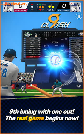 9CLASH BASEBALL : Fun 3D Sports screenshot