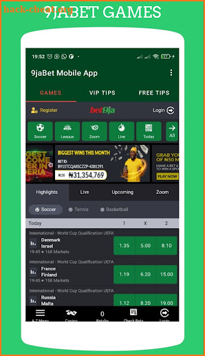 9jabet Mobile App - 100% Sure Betting Tips screenshot