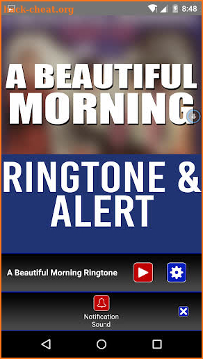 A Beautiful Morning Ringtone screenshot