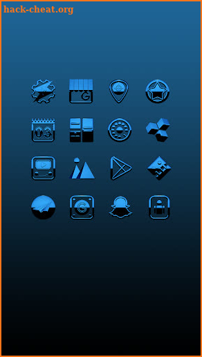 A-BLUE Icon Pack screenshot