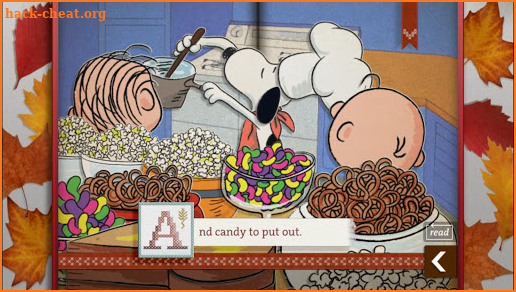 A Charlie Brown Thanksgiving - Peanuts Read & Play screenshot