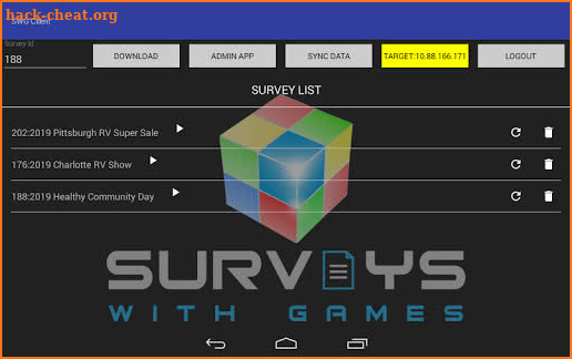 A Client Surveys With Games screenshot