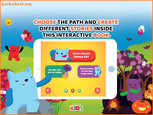 A Fantastic Journey  EDUCATIONAL Pathbook game app screenshot