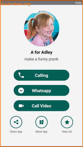 A for Adley Fake Call Video Learning & Fun screenshot