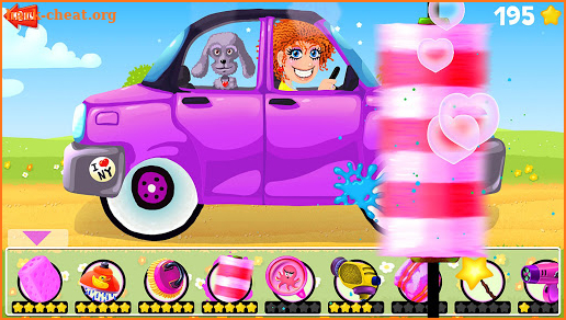 A Funny Car Wash Game screenshot